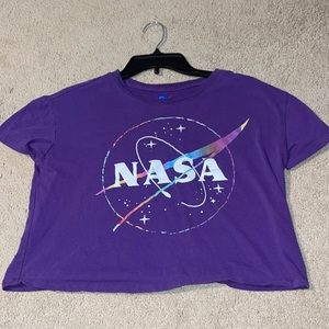 NASA crop top